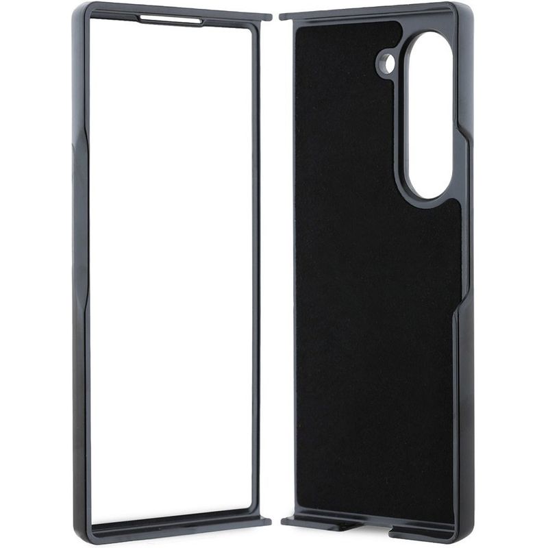 Laptop, Telefoane si Tablete - Telefoane mobile si accesorii - Accesorii Telefoane - Huse telefoane - Husa pentru Samsung Galaxy Z Fold6 - Guess Leather 4G Metal Logo (GUHCZFD64GMGGR) - Negru - Infinity.ro