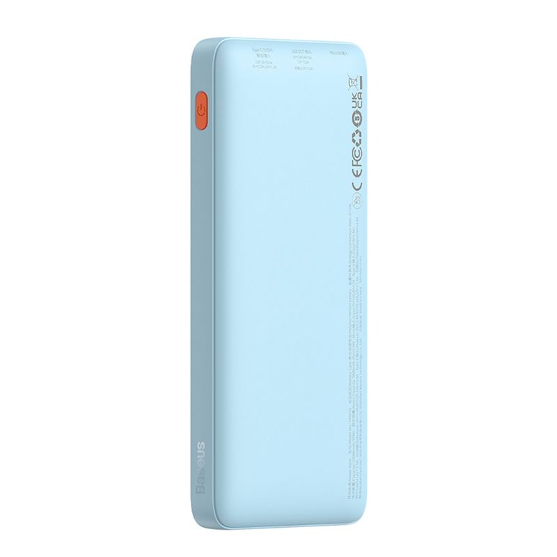Laptop, Telefoane si Tablete - Telefoane mobile si accesorii - Accesorii Telefoane - Baterii externe - Acumulator Extern USB, Type-C, Micro-USB, 20W, 10000mAh + Cablu Type-C - Baseus Airpow (P10022801313-00) - Albastru inchis - Infinity.ro