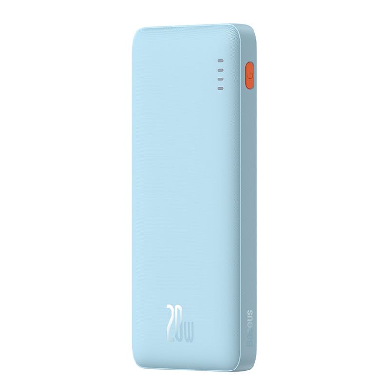 Laptop, Telefoane si Tablete - Telefoane mobile si accesorii - Accesorii Telefoane - Baterii externe - Acumulator Extern USB, Type-C, Micro-USB, 20W, 10000mAh + Cablu Type-C - Baseus Airpow (P10022801313-00) - Albastru inchis - Infinity.ro