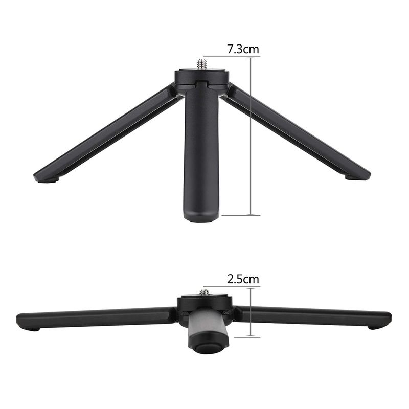Laptop, Telefoane si Tablete - Telefoane mobile si accesorii - Accesorii Telefoane - Selfie stick-uri - Tripod Universal, pentru Selfie Stick, Camere Foto - Techsuit (TPD3) - Negru - Infinity.ro