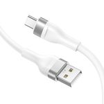 Laptop, Telefoane si Tablete - Telefoane mobile si accesorii - Accesorii Telefoane - Cabluri si adaptoare telefoane - Cablu de Date cu Mufe USB, Type-C 60W, 1.2m - Lito (LD02) - Alb - Infinity.ro