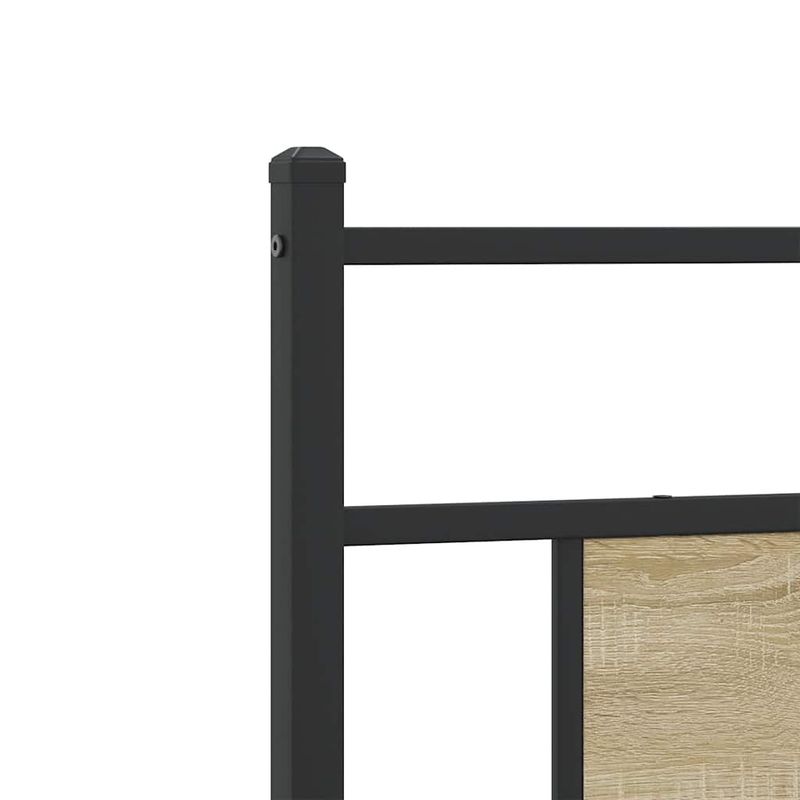 Casa si Gradina - Mobilier - Paturi si accesorii - Paturi - Cadru pat fara saltea stejar sonoma, 90x190 cm, lemn prelucrat - Infinity.ro