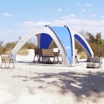 Sport si Outdoor - Camping - Corturi camping - Cort de petrecere Albastru azur rezistent la apa - Infinity.ro