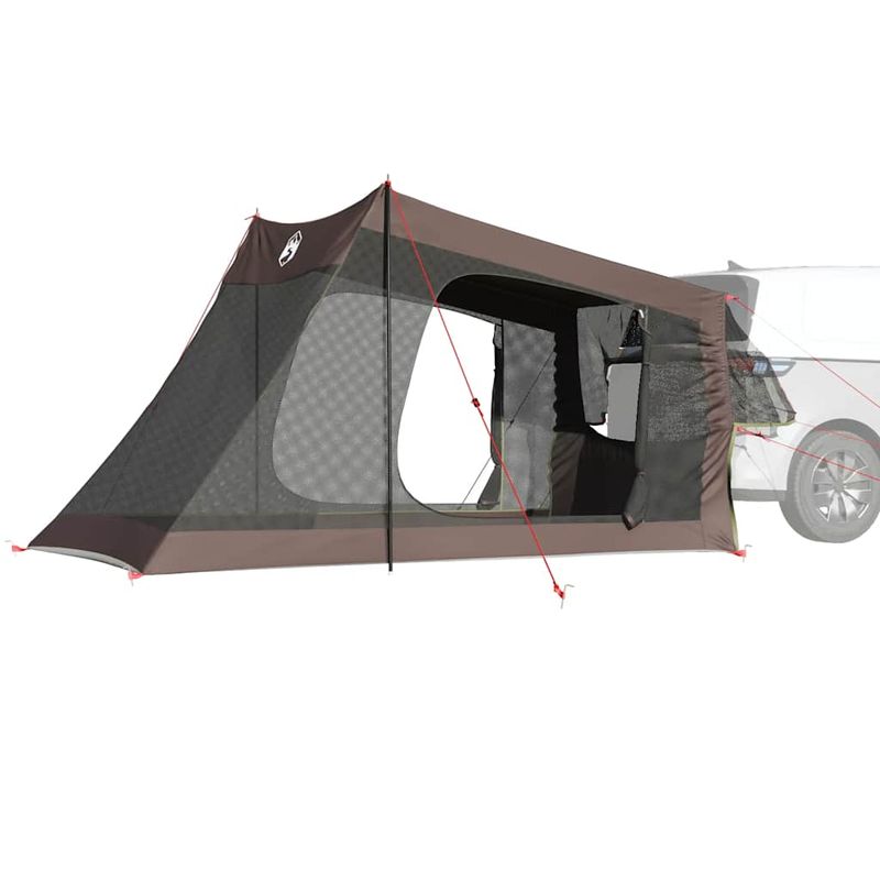 Sport si Outdoor - Camping - Corturi camping - Cort auto pentru 2 persoane, maro, rezistent la apa - Infinity.ro