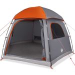 Sport si Outdoor - Camping - Corturi camping - Cort familie Igloo pentru 6 persoane gri/portocaliu impermeabil - Infinity.ro