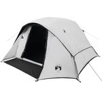 Sport si Outdoor - Camping - Corturi camping - Cort familie 6 persoane, alb opac textil impermeabil - Infinity.ro