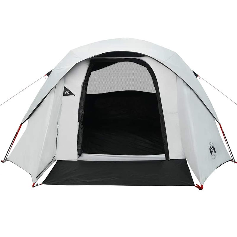 Sport si Outdoor - Camping - Corturi camping - Cort familie 6 persoane, alb opac textil impermeabil - Infinity.ro