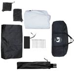 Sport si Outdoor - Camping - Corturi camping - Cort familie 6 persoane, alb opac textil impermeabil - Infinity.ro