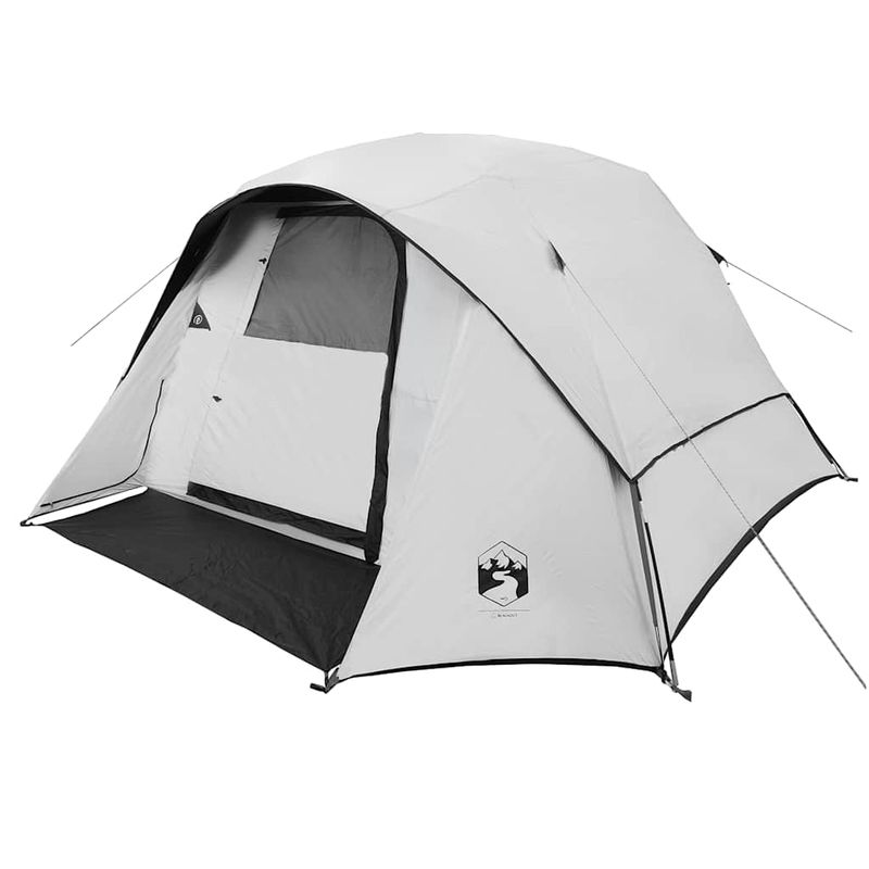Sport si Outdoor - Camping - Corturi camping - Cort familie 6 persoane, alb opac textil impermeabil - Infinity.ro
