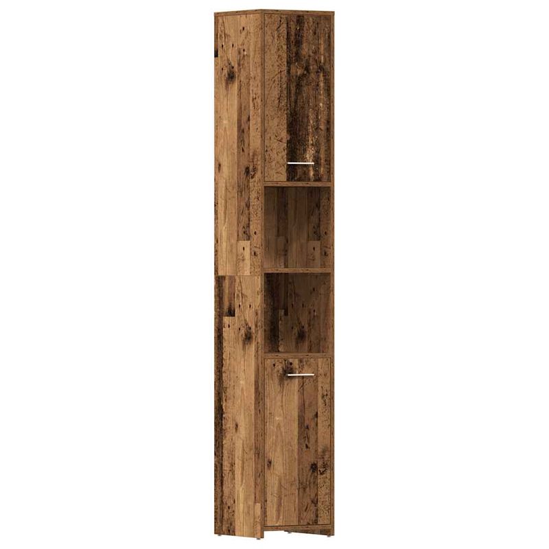 Casa si Gradina - Mobilier - Seturi de mobilier - Seturi baie - Set mobilier de baie, 3 piese, lemn vechi, lemn prelucrat - Infinity.ro
