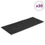 Casa si Gradina - Textile si covoare - Covoare - Covoare casa - Covorase scara autoadezive 30 buc antracit dreptunghiular, mărime 60x25 cm - Infinity.ro
