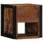 Casa si Gradina - Mobilier - Comode si corpuri - Noptiere - Noptiere 2 buc multicolore 40x35x40 cm lemn masiv recuperat - Infinity.ro