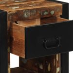 Casa si Gradina - Mobilier - Comode si corpuri - Noptiere - Noptiere 2 buc multicolore 40x35x40 cm lemn masiv recuperat - Infinity.ro