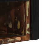 Casa si Gradina - Mobilier - Comode si corpuri - Noptiere - Noptiere 2 buc multicolore 40x35x40 cm lemn masiv recuperat - Infinity.ro