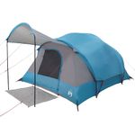 Sport si Outdoor - Camping - Corturi camping - Cort de familie tunel pentru 8 persoane, albastru, impermeabil - Infinity.ro