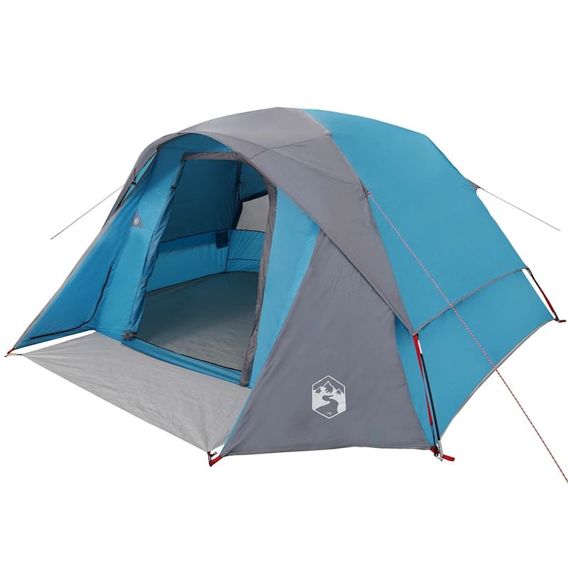 Sport si Outdoor - Camping - Corturi camping - Cort de camping, 4 persoane, albastru, impermeabil - Infinity.ro