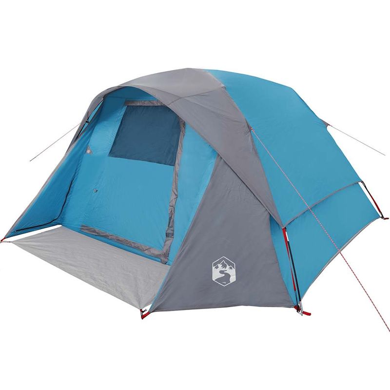 Sport si Outdoor - Camping - Corturi camping - Cort de camping, 4 persoane, albastru, impermeabil - Infinity.ro