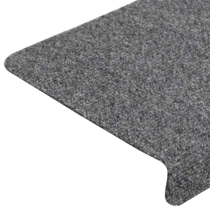 Casa si Gradina - Textile si covoare - Covoare - Covoare casa - Covorase scara autoadezive 20 buc Gri deschis 65x21x4 cm - Infinity.ro