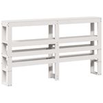 Casa si Gradina - Mobilier - Paturi si accesorii - Paturi - Cadru de pat cu tablie, alb, 150x200 cm lemn masiv pin - Infinity.ro