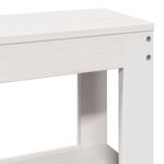 Casa si Gradina - Mobilier - Paturi si accesorii - Paturi - Cadru de pat cu tablie, alb, 150x200 cm lemn masiv pin - Infinity.ro
