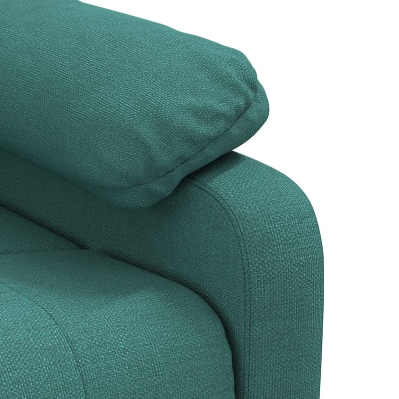 Casa si Gradina - Mobilier - Scaune si fotolii - Fotolii - Fotoliu cu ridicare, verde inchis, material textil - Infinity.ro