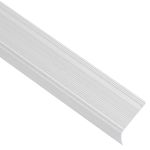 Casa si Gradina - Constructii - Scari si accesorii interioare - Scari lemn - Profile trepte in forma de L, 15 buc, argintiu, 90 cm, aluminiu - Infinity.ro