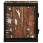 Casa si Gradina - Mobilier - Comode si corpuri - Noptiere - Noptiera multicolor 40x35x40 cm lemn masiv recuperat - Infinity.ro