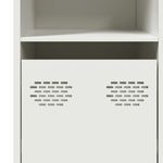 Casa si Gradina - Mobilier - Comode si corpuri - Comode - Dulap, alb, 135x39x73,5 cm, otel laminat la rece - Infinity.ro