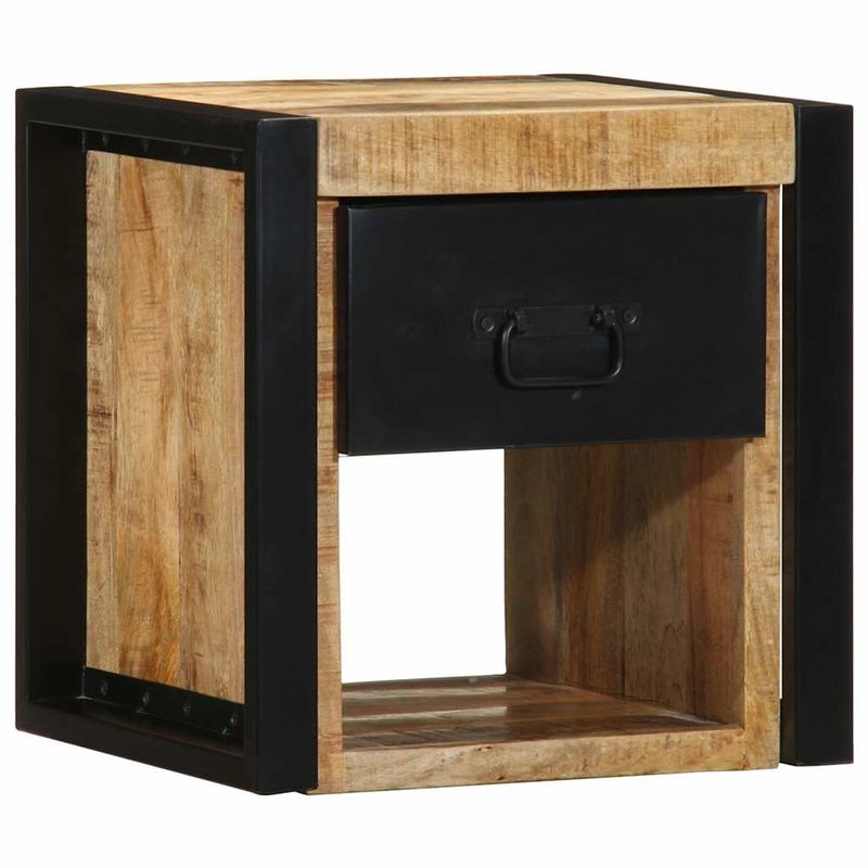 Casa si Gradina - Mobilier - Comode si corpuri - Noptiere - Noptiera 40x35x40 cm lemn masiv de mango - Infinity.ro