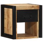Casa si Gradina - Mobilier - Comode si corpuri - Noptiere - Noptiera 40x35x40 cm lemn masiv de mango - Infinity.ro