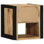 Casa si Gradina - Mobilier - Comode si corpuri - Noptiere - Noptiera 40x35x40 cm lemn masiv de mango - Infinity.ro