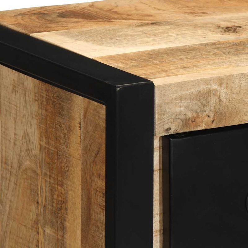 Casa si Gradina - Mobilier - Comode si corpuri - Noptiere - Noptiera 40x35x40 cm lemn masiv de mango - Infinity.ro