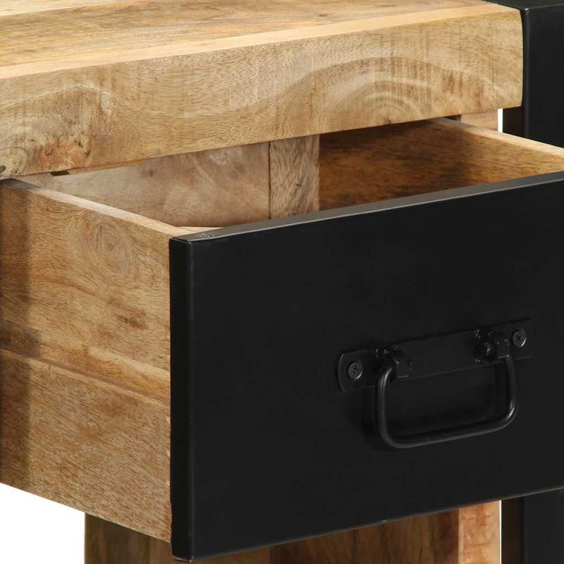 Casa si Gradina - Mobilier - Comode si corpuri - Noptiere - Noptiera 40x35x40 cm lemn masiv de mango - Infinity.ro