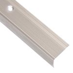 Casa si Gradina/Constructii/Scari si accesorii interioare/Scari lemn - Profile trepte in forma de L, 5 buc. sampanie 90 cm aluminiu - Infinity.ro