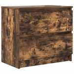 Casa si Gradina - Mobilier - Comode si corpuri - Comode - Dulap TV Stejar afumat 60x35x54 cm Lemn prelucrat - Infinity.ro