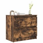 Casa si Gradina - Mobilier - Comode si corpuri - Comode - Dulap TV Stejar afumat 60x35x54 cm Lemn prelucrat - Infinity.ro