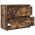 Casa si Gradina - Mobilier - Comode si corpuri - Comode - Dulap TV Stejar afumat 60x35x54 cm Lemn prelucrat - Infinity.ro