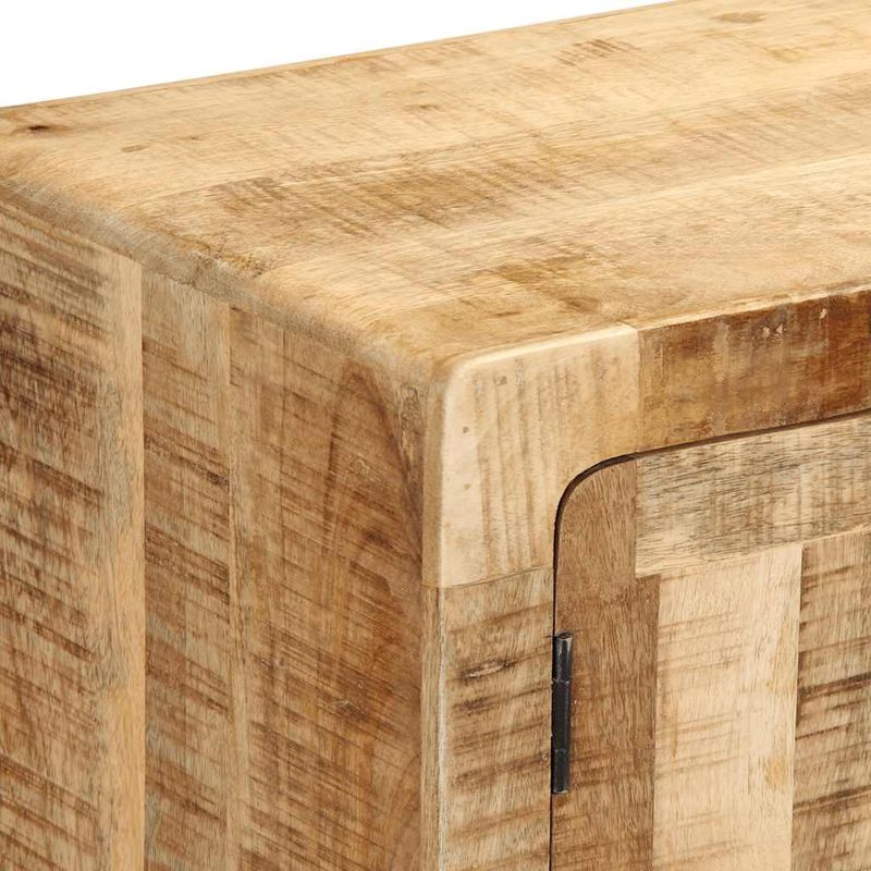 Casa si Gradina - Mobilier - Dulapuri si sifoniere - Dulapuri - Dulap TV, 105x46x32 cm, lemn masiv mango brut - Infinity.ro