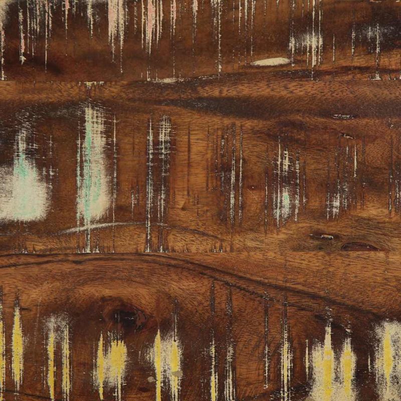 Casa si Gradina - Mobilier - Canapele si coltare - Banchete - Banca multicolora 80x35x45 cm lemn masiv recuperat - Infinity.ro