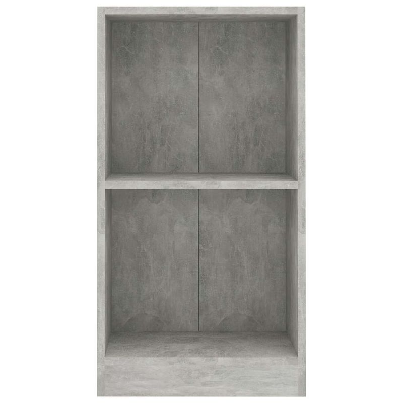 Casa si Gradina - Mobilier - Biblioteci si rafturi - Biblioteci - Biblioteca, gri beton, 40x24x75 cm, lemn prelucrat - Infinity.ro