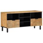 Casa si Gradina - Mobilier - Dulapuri si sifoniere - Dulapuri - Dulap TV maro 100x33x46 cm lemn masiv de mango - Infinity.ro