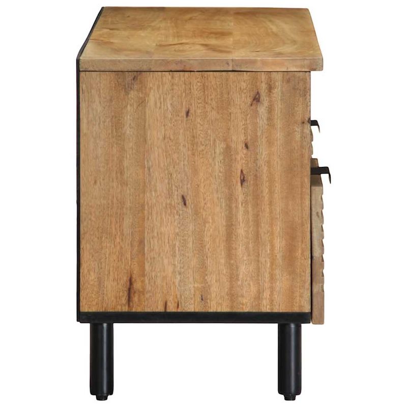 Casa si Gradina - Mobilier - Dulapuri si sifoniere - Dulapuri - Dulap TV maro 100x33x46 cm lemn masiv de mango - Infinity.ro