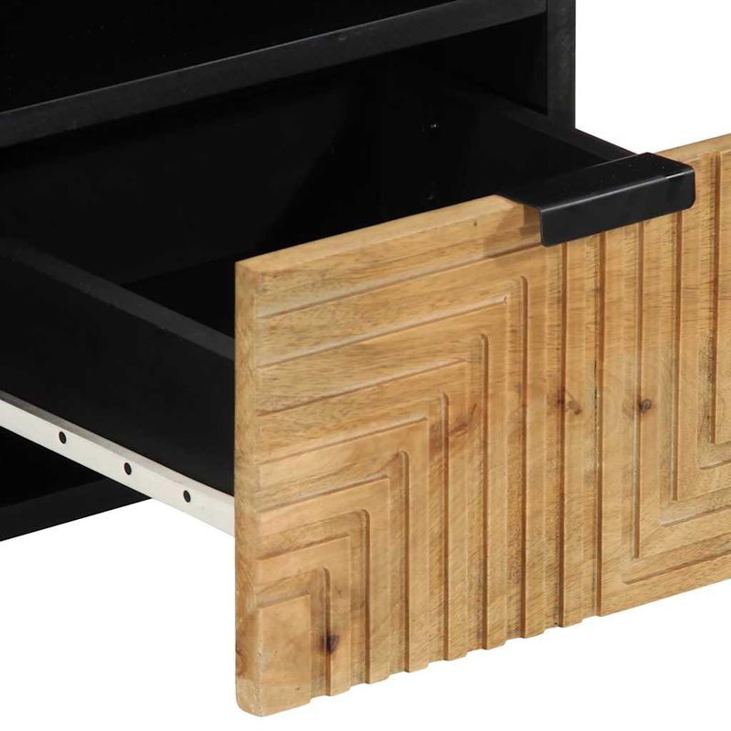 Casa si Gradina - Mobilier - Dulapuri si sifoniere - Dulapuri - Dulap TV maro 100x33x46 cm lemn masiv de mango - Infinity.ro