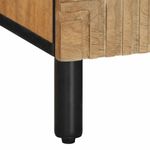 Casa si Gradina - Mobilier - Dulapuri si sifoniere - Dulapuri - Dulap TV maro 100x33x46 cm lemn masiv de mango - Infinity.ro