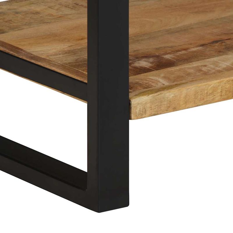 Casa si Gradina - Mobilier - Biblioteci si rafturi - Rafturi - Suport pentru haine 80x40x190 cm lemn masiv de mango - Infinity.ro