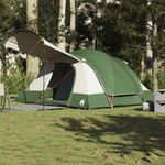 Sport si Outdoor - Camping - Corturi camping - Cort de familie tunel pentru 8 persoane, verde, impermeabil - Infinity.ro