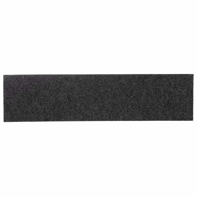Casa si Gradina - Textile si covoare - Covoare - Covoare casa - Covorase scara autoadezive 30 buc antracit dreptunghiular, mărime 76x20 cm - Infinity.ro