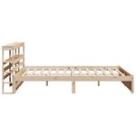 Casa si Gradina - Mobilier - Paturi si accesorii - Paturi - Cadru de pat cu tablie, 180x200 cm, lemn masiv de pin - Infinity.ro