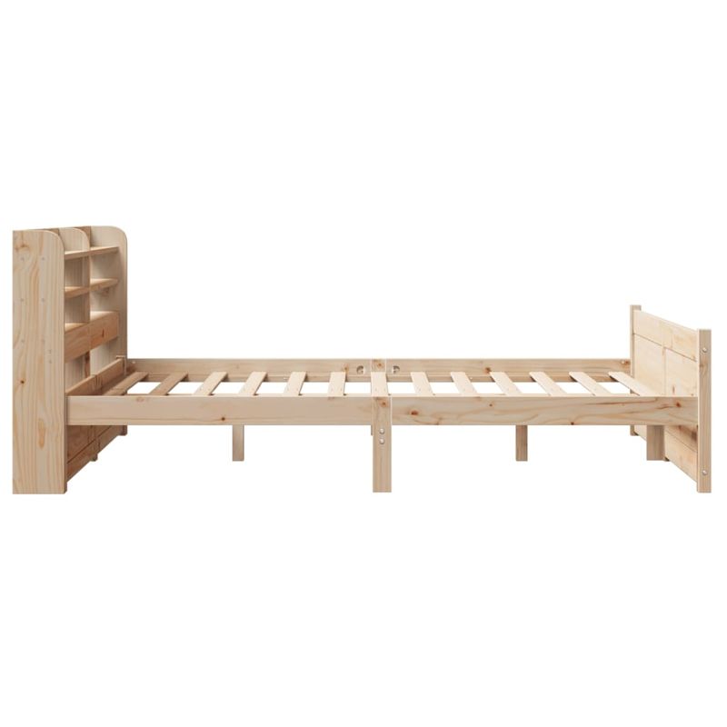 Casa si Gradina - Mobilier - Paturi si accesorii - Paturi - Cadru de pat cu tablie, 150x200 cm lemn masiv pin - Infinity.ro