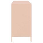 Casa si Gradina - Mobilier - Comode si corpuri - Comode - Dulap, roz, 135x39x73,5 cm, otel laminat la rece - Infinity.ro